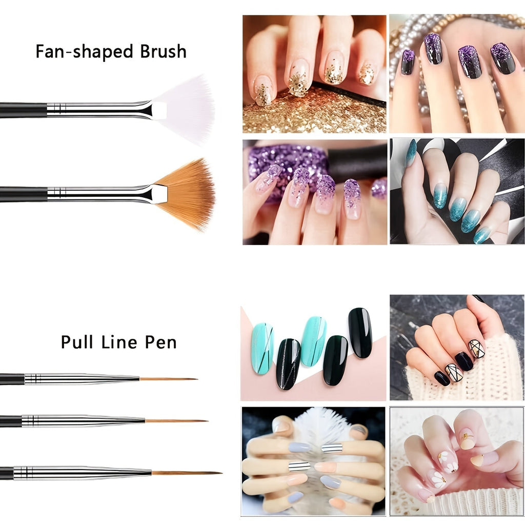 Electric Nail Drill Kit for Acrylic & Gel Removal-3