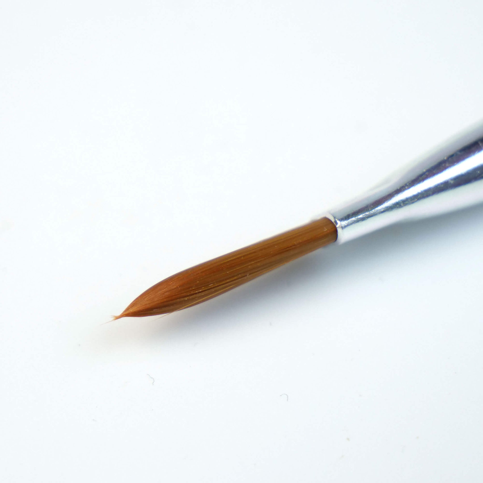 Floral Pattern Metal Case Gel Brush #8-2