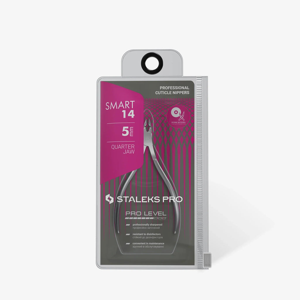 STALEKS Professional cuticle nippers SMART 14 5 mm  NS-14-5-2