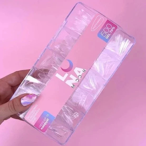 LUNA - Stiletto Gel Tips (500pc)