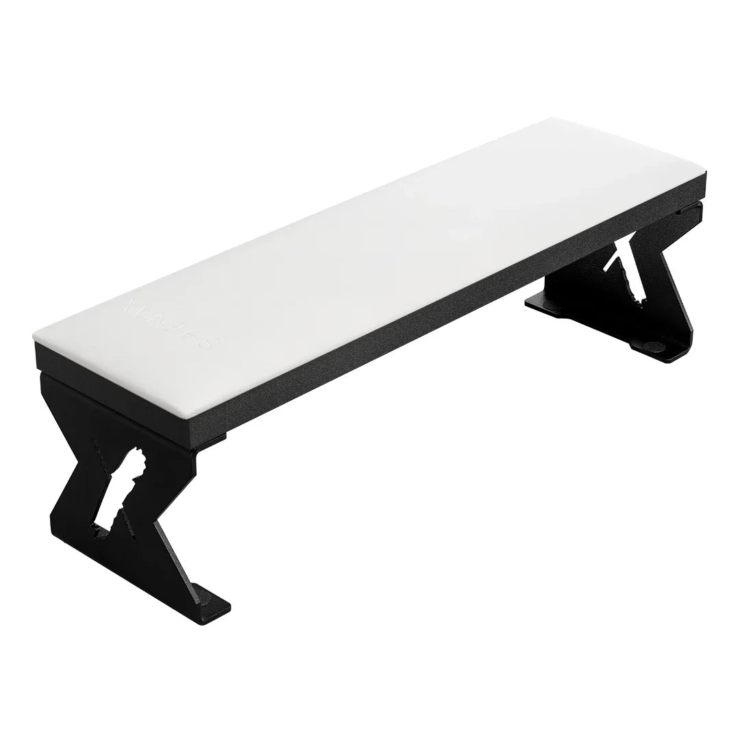 Shemax Hand Rest Comfort - White on black legs-0