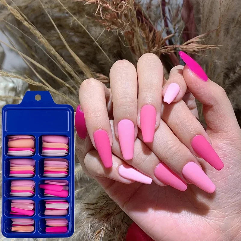 Coffin False Nails-1