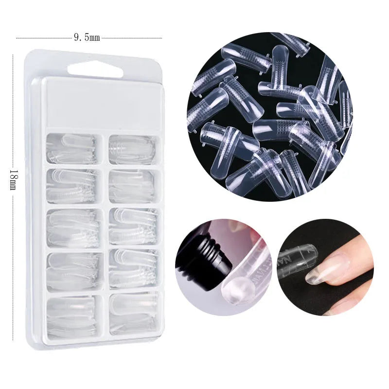 Coffin False Nails-24
