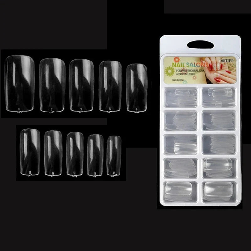 Coffin False Nails-11