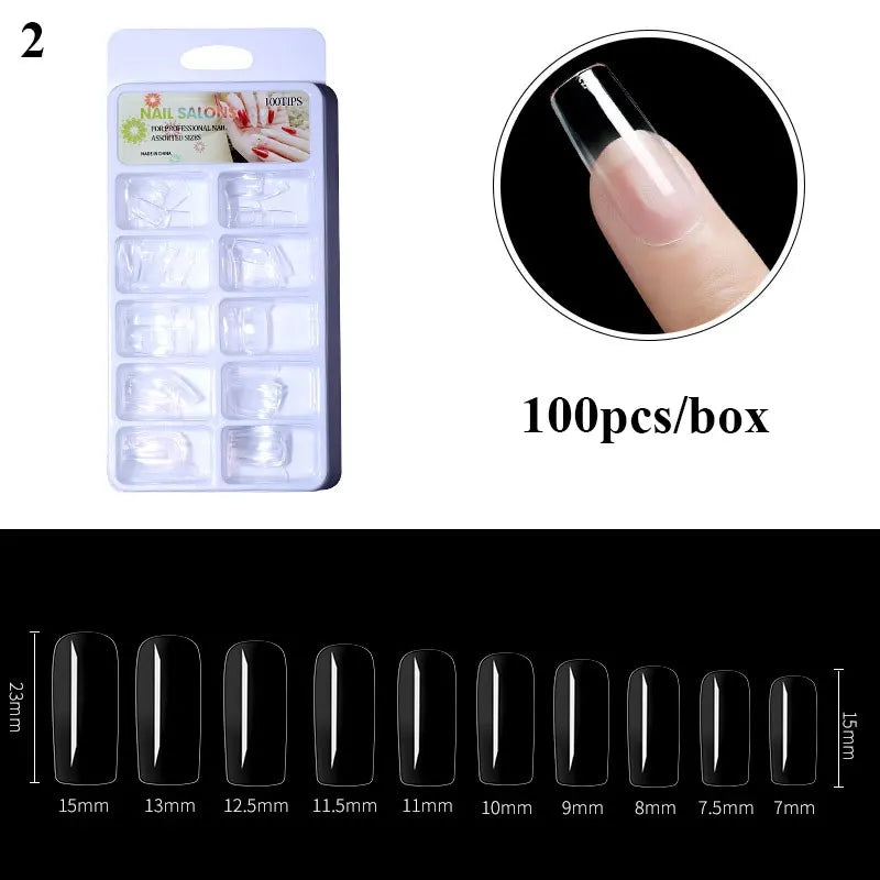 Coffin False Nails-13