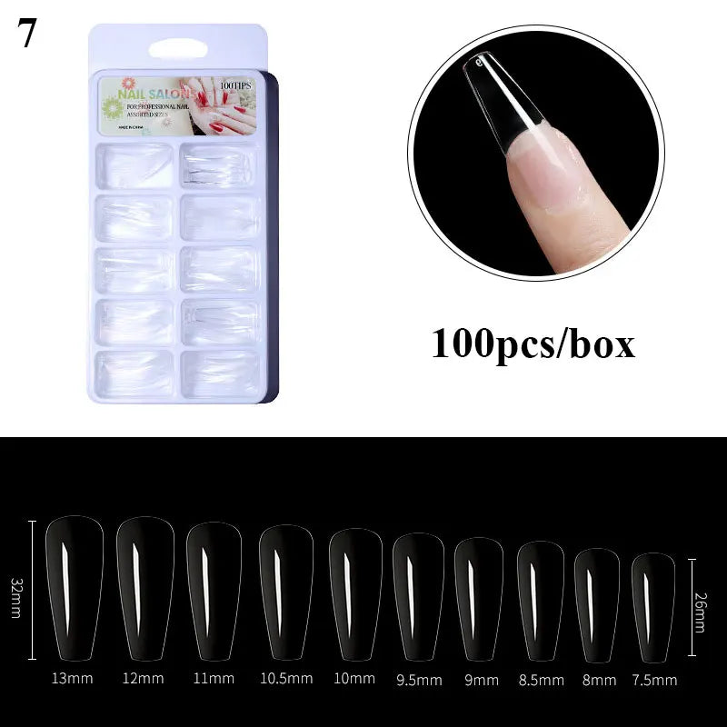 Coffin False Nails-20