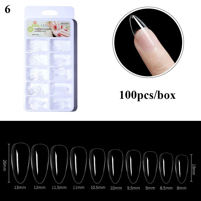 Coffin False Nails-23