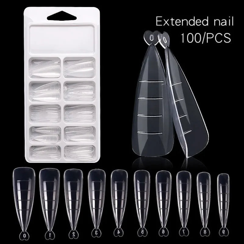 Coffin False Nails-25