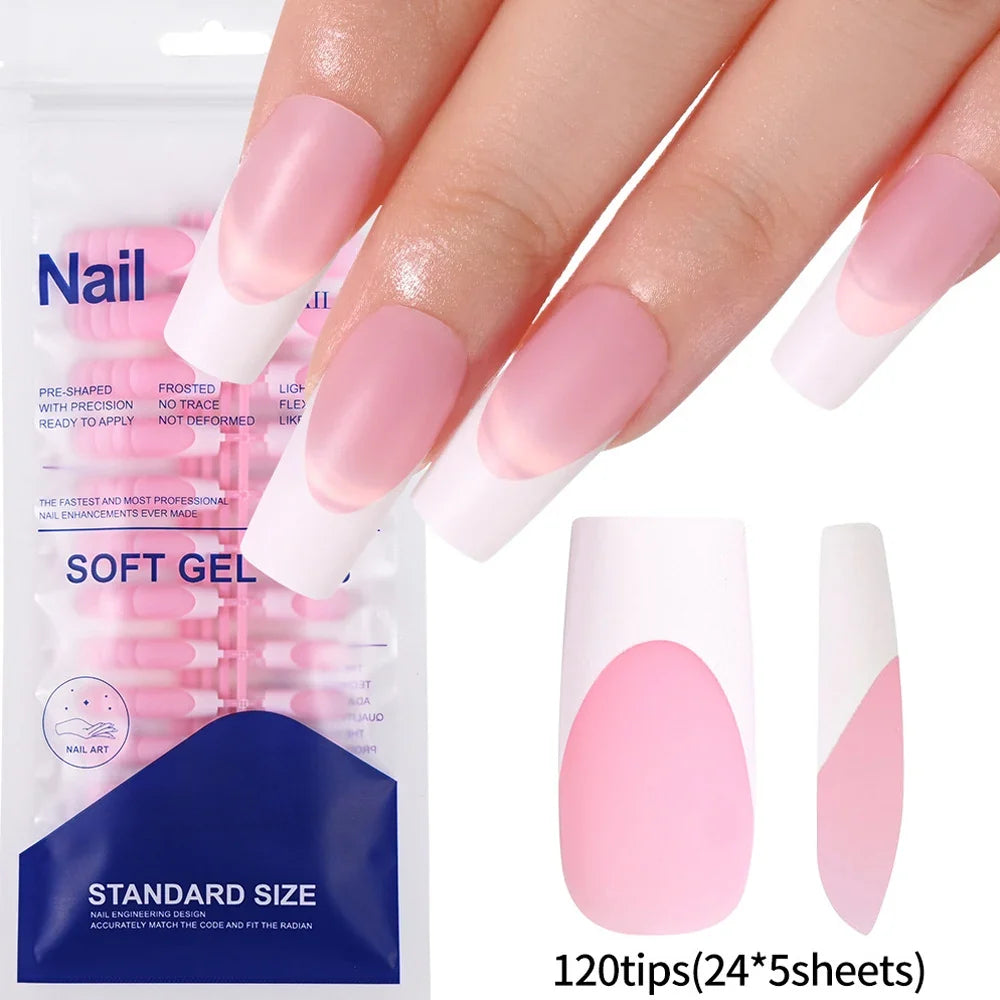 Coffin False Nails-26