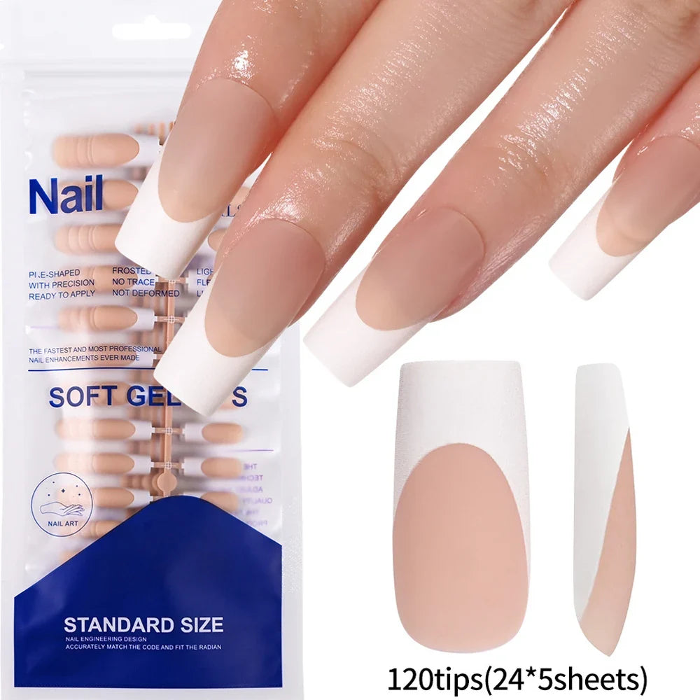 Coffin False Nails-29