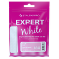Disposable White Files For Short Nail File (10 Pcs) DFE-51 - STALEKS-0