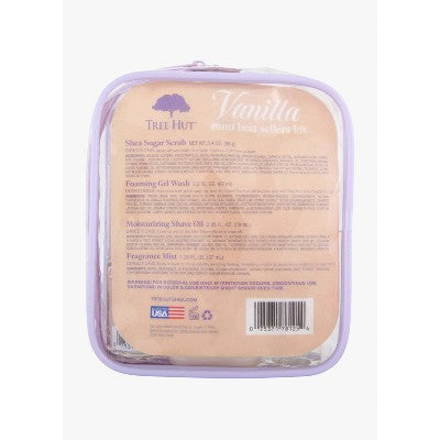 Tree Hut Mini Best Sellers Gift Set Vanilla 4pc - Imperfect Box