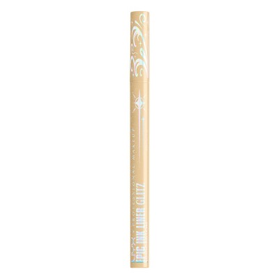 NYX Professional Makeup Bridgerton Royal Epic Ink Glitz Metallic Eyeliner Glitzed In Gold 0.03 fl oz - New