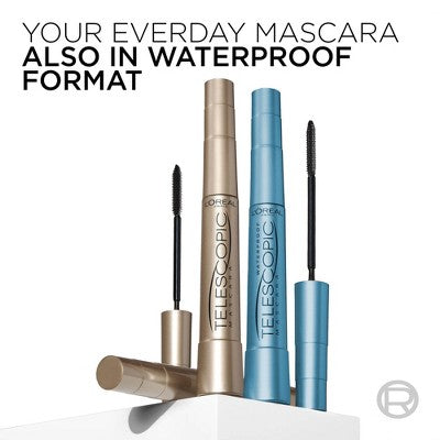 L'Oreal Paris Telescopic Original Mascara 925 Waterproof Black 0.27 fl oz - Missing Box