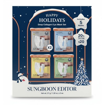 SUNGBOON EDITOR Deep Collagen Overnight Mask Gift Set 5ct - Missing Box