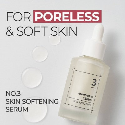 numbuzin No.3 Skin Softening Serum 1.69 fl oz - Imperfect Box