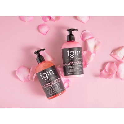 TGIN Rose Water Smoothing Leave In Conditioner 13 fl oz - Small Amount Missing