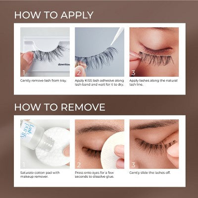 KISS Products Lash Couture Naked Drama False Eyelashes Ruffle 4ct - Imperfect Box