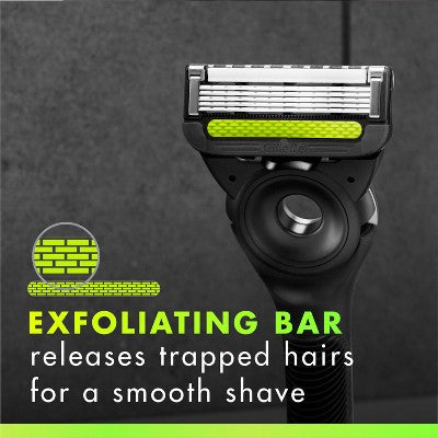 Gillette Labs Exfoliating Bar Razor + 2 Razor Blade Refills - Imperfect Box
