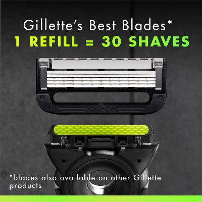 Gillette Razor Blade Refills Compatible with Exfoliating Bar and Heated Razor 4ct - Missing Box