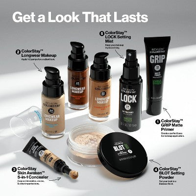 Revlon ColorStay Makeup for Normal/Dry Skin with SPF 20 110 Ivory  1 fl oz - Imperfect Container