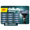 Gillette Mach3 Men's Razor Blade Refills 15ct - Missing Box