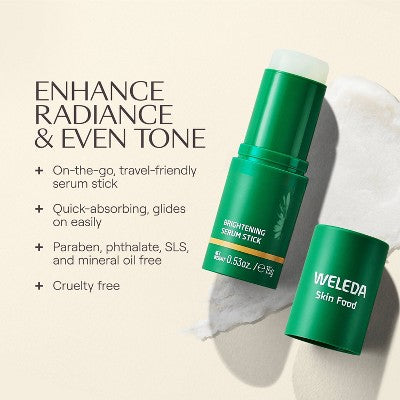 Weleda Skin Food Brighten Serum Stick 0.53oz - New