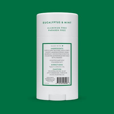 Native Solid Deodorant Eucalyptus & Mint  2.65oz - New