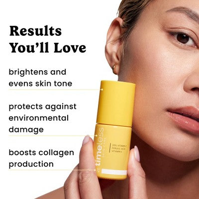 Timeless Skin Care Vitamin C and E Ferulic Acid Serum 1 fl oz - Missing Box