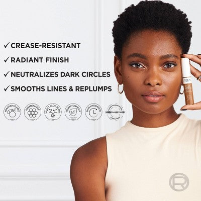 L'Oreal Paris True Match Radiant Serum Concealer W3 0.33 fl oz - Imperfect Container