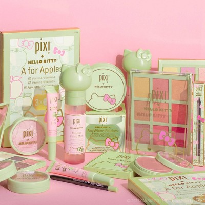 Pixi + Hello Kitty Highlighting Pressed Powder Blush Friendly Blush 0.35oz - Imperfect Box