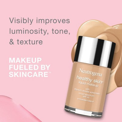 Neutrogena Healthy Skin Liquid Foundation 90 Warm Beige - Imperfect Container