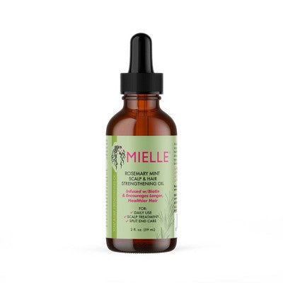 Mielle Organics Rosemary Mint Scalp & Strengthening Hair Oil 2 fl oz - New