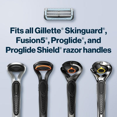 Gillette SkinGuard Men's Razor Blade Refills 4ct - Missing Box