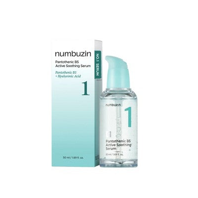 numbuzin No.1 Pantothenic B5 Active Soothing Serum 1.69 fl oz - New