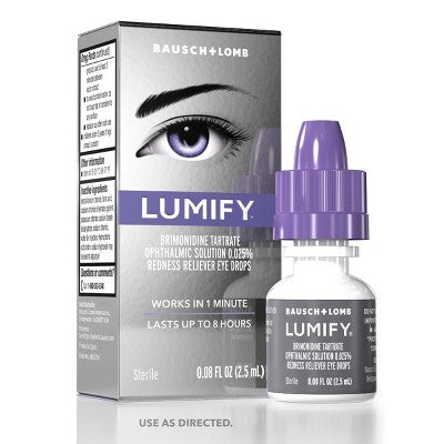 Lumify Eye Drops for Redness Relief 2.5ml - Missing Box