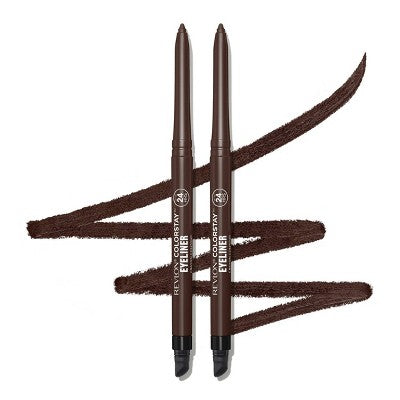 Revlon ColorStay Waterproof Eyeliner; Smudger 202 Black Brown 0.01oz/2ct - Imperfect Box