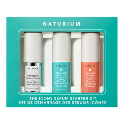Naturium Icons Serums Starter Gift Set 3ct - Missing Box