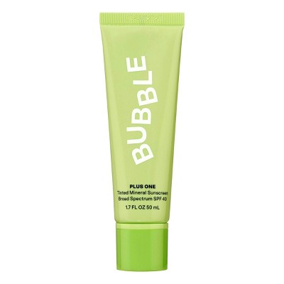 Bubble Skincare Plus One Tinted Mineral SPF 40 1.7 fl oz - Imperfect Box