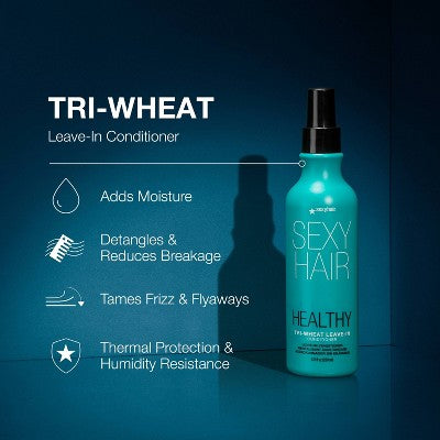 Sexy Hair Healthy Sexy  Soy Tri-Wheat Leave-In Condtioner - 8.5 fl oz