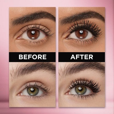 L'Oreal Paris Voluminous Lash Paradise Mascara 201 Black 0.28 fl oz - Imperfect Box