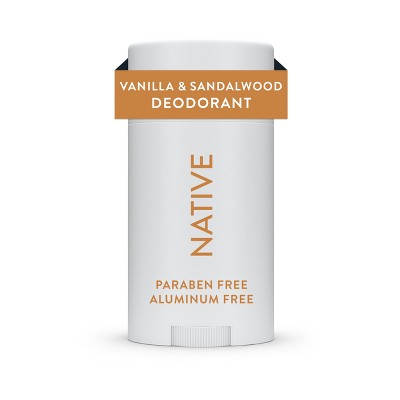 Native Solid Deodorant for Men & Women Vanilla & Sandalwood 2.65oz - New