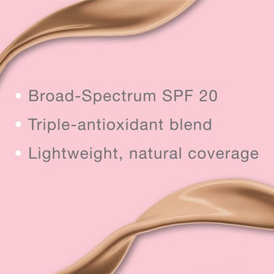 Neutrogena Healthy Skin Liquid Foundation 90 Warm Beige - Imperfect Container