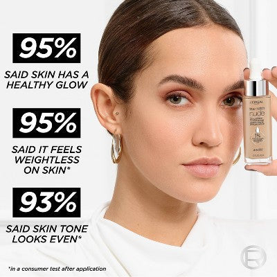 L'Oreal Paris True Match Hyaluronic Tinted Serum 2-3 Light 1 fl oz - Imperfect Container