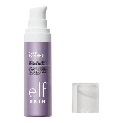 e.l.f. SKIN Youth Boosting Advanced Night Retinoid Serum Amber 1.0 fl oz - Missing Box