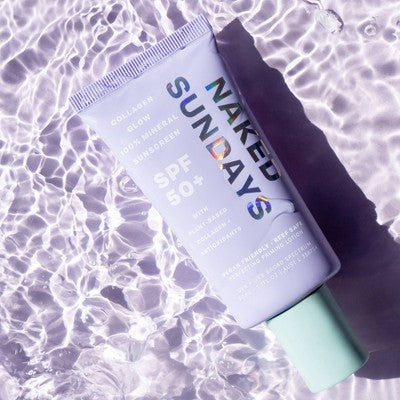 Naked Sundays Collagen Glow Mineral Perfecting Priming Lotion SPF50 + 50ml - Missing Box
