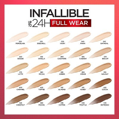 L'Oreal Paris Infallible Full Wear Concealer 330 Ivory 0.33 fl oz - New
