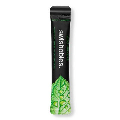 Swishables Liquid Mouthwash Sticks Mint 0.34 fl oz/36ct - Imperfect Box