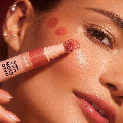 e.l.f. Halo Glow Blush Beauty Wand Berry Radiant 0.33 fl oz - Imperfect Box