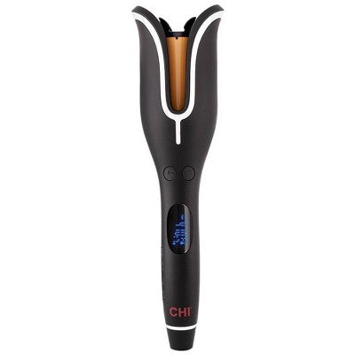 CHI Spin & Curl Ceramic Rotating Curler Onyx Black - Imperfect Box